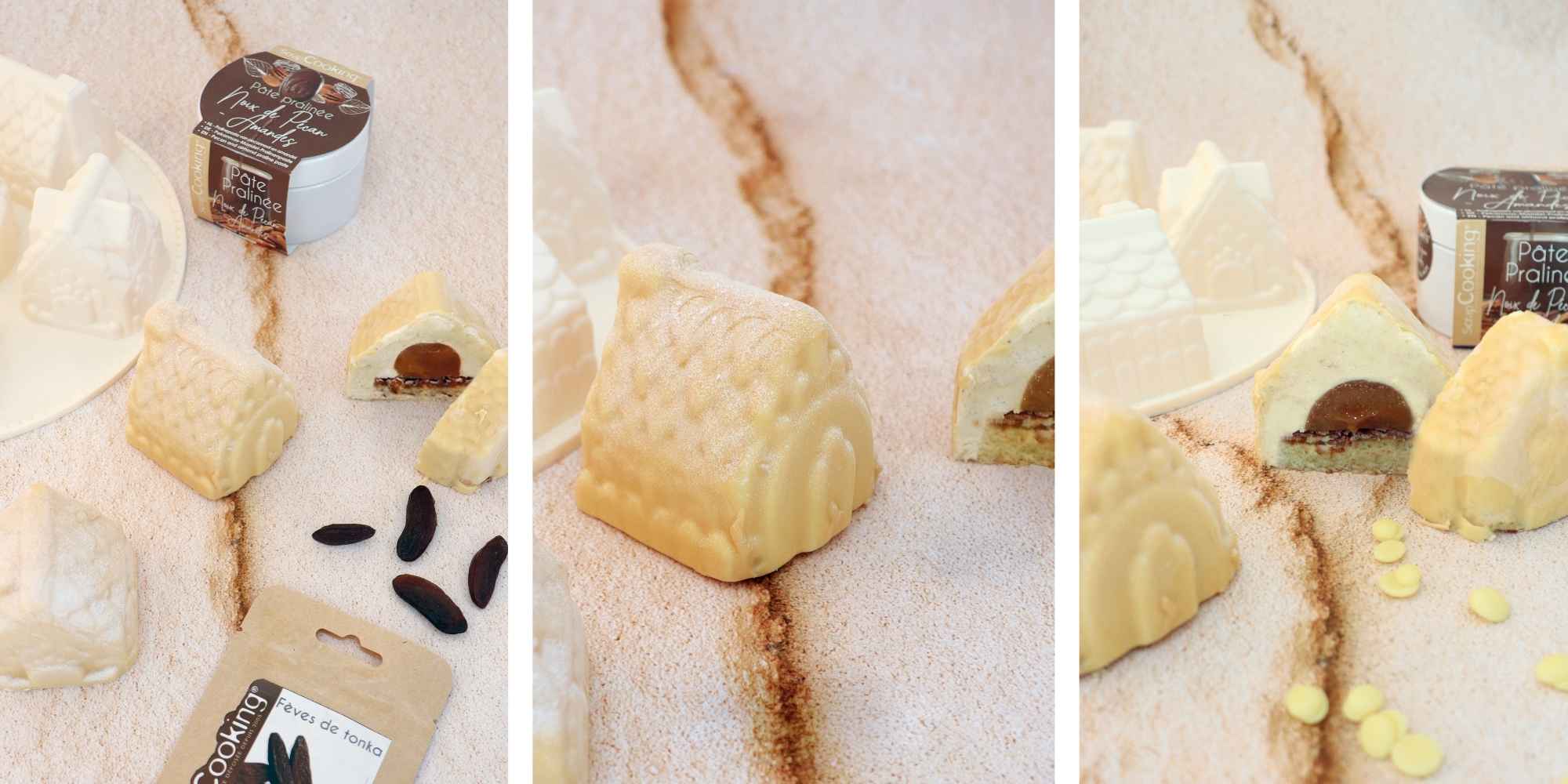Recette entremets chalets 3D tonka